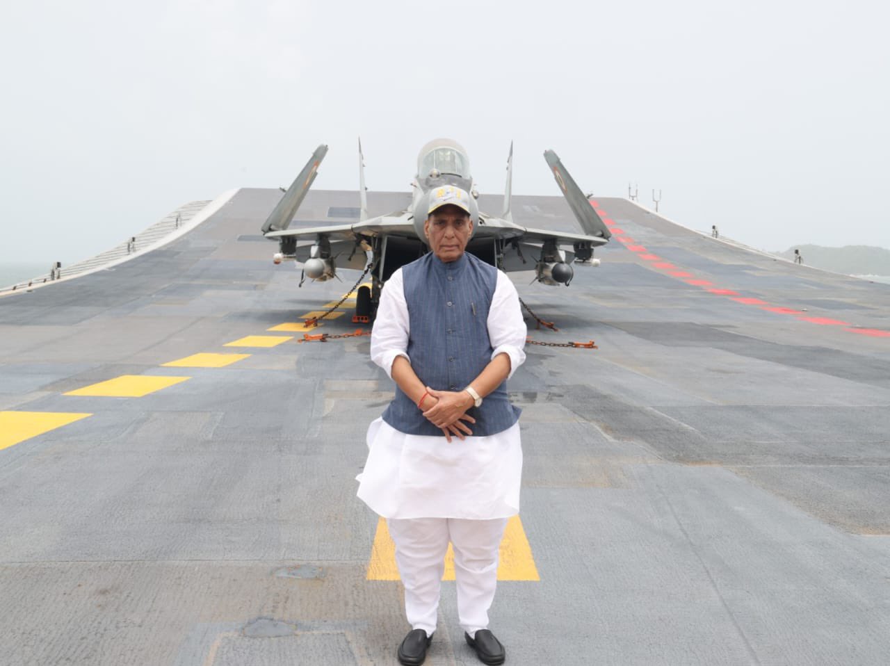 Rajnath singh on INS vikrant