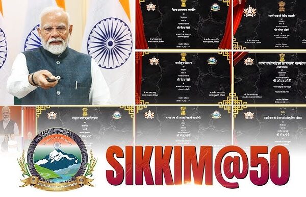 PM Modi Ji unveils Sikkim@50