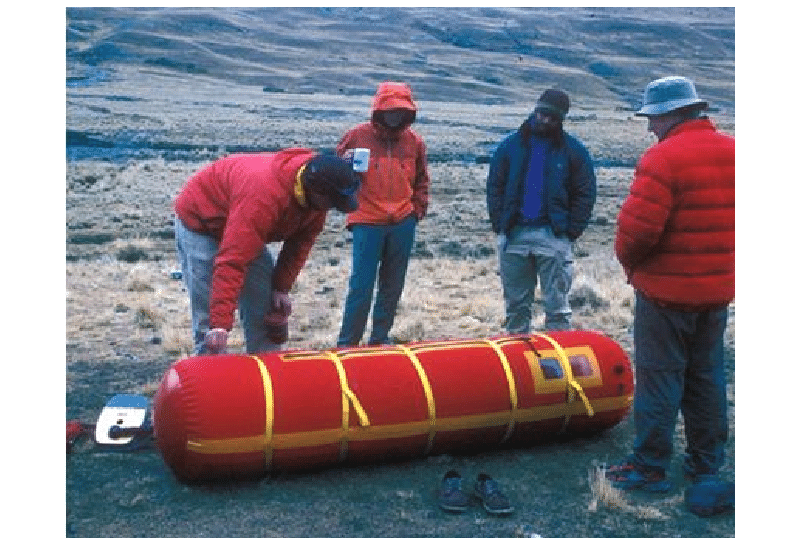 hyperbaric bags for treating AMS