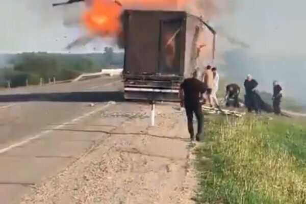 Drone attack on Russia