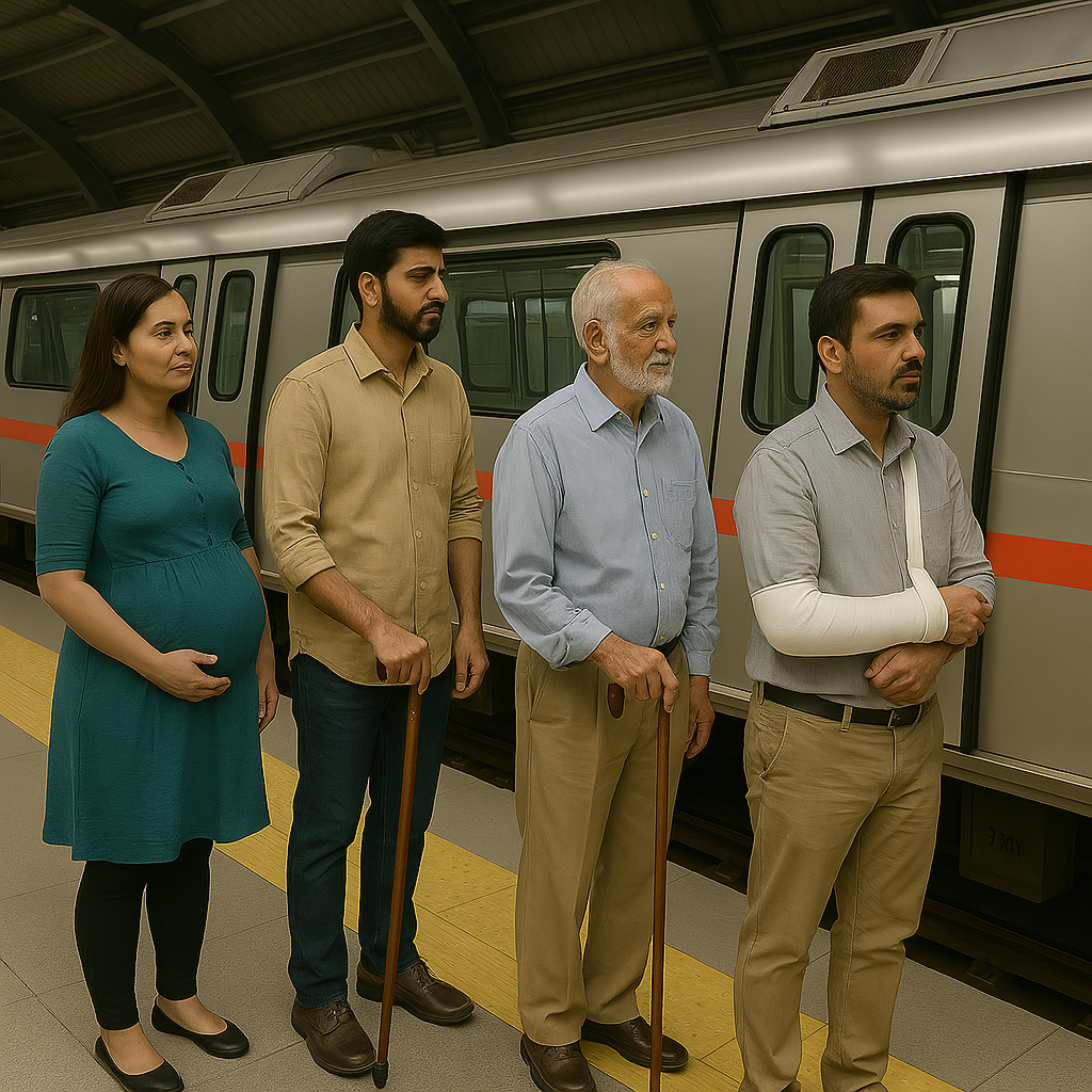 DMRC brings in Priority Frisking at all metro stations