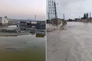 Iran floods after IRGC destroy US radars