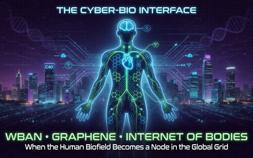 This shows the Internet of Body concept of future