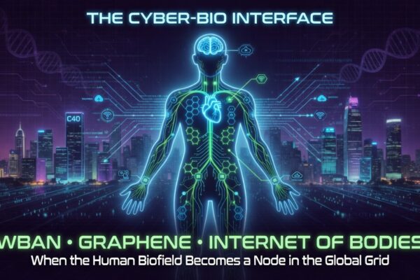 This shows the Internet of Body concept of future